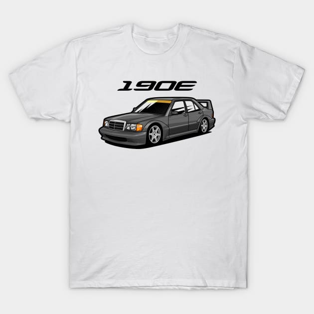 Mercedes Benz 190 E T-Shirt by celengan